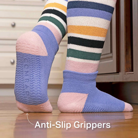 CozyGrip Compression Slipper Socks